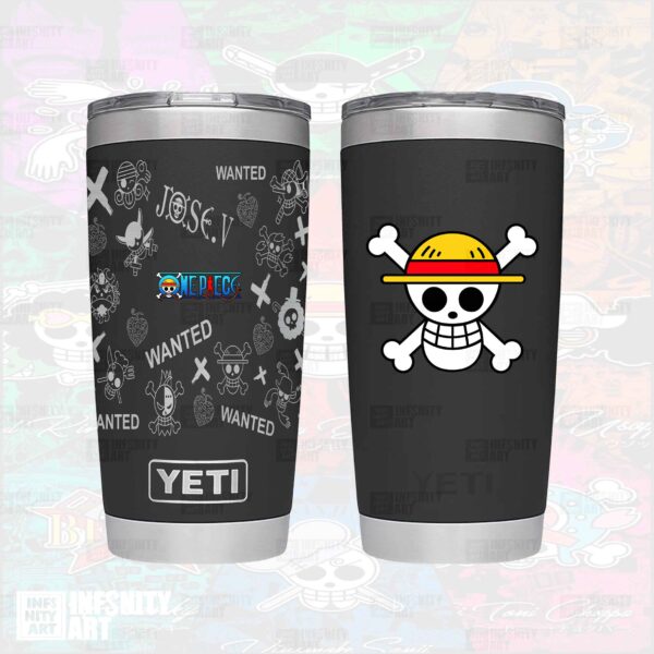 TERMO ONE PIECE WANTED FULL