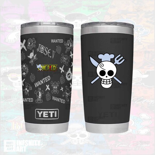 TERMO ONE PIECE WANTED FULL