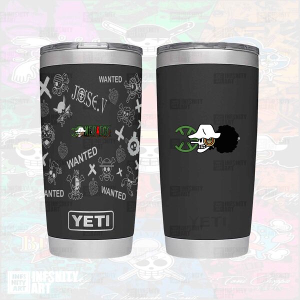 TERMO ONE PIECE WANTED FULL