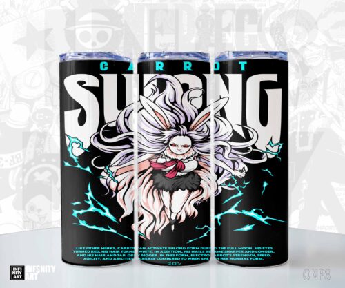 Termo One Piece Skinny Tumbler  Carrot