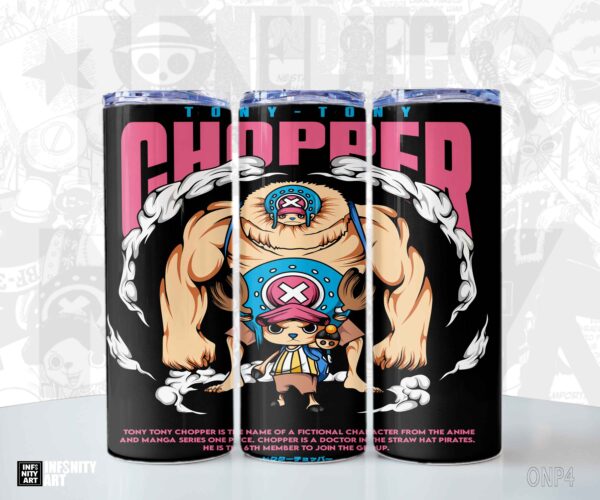 Termo One Piece Skinny Tumbler  Chopper