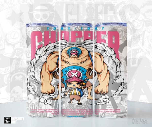 Termo One Piece Skinny Tumbler  Chopper