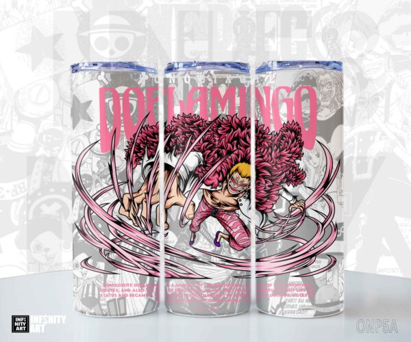 Termo One Piece Skinny Tumbler  Doflamingo
