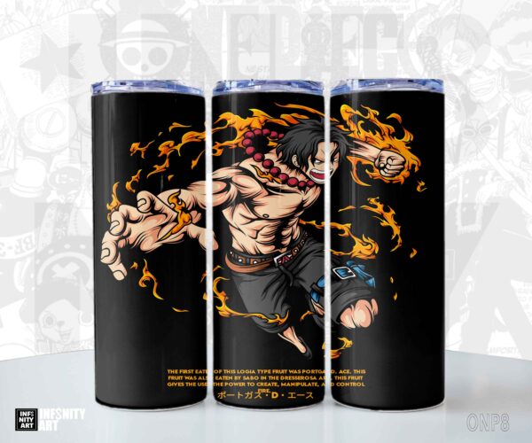 Termo One Piece Skinny Tumbler  Ace
