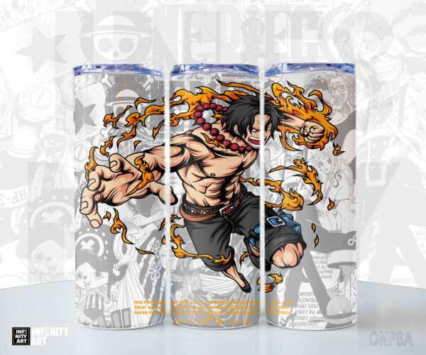 Termo One Piece Skinny Tumbler  Ace