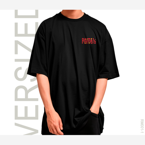 Playera Oversize - Ranma Shampoo